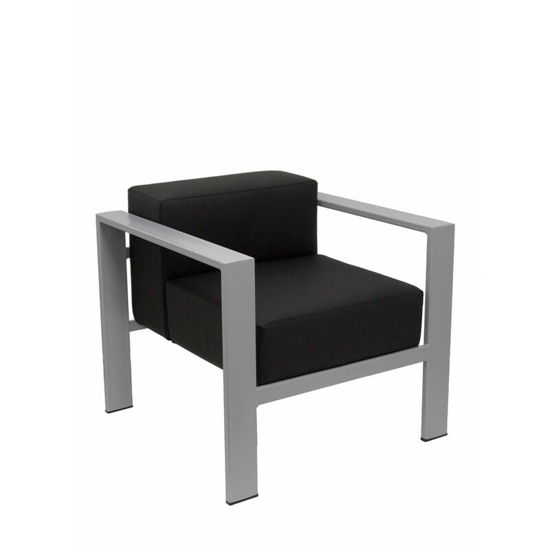 sillon-de-espera-lazaro-similpiel-negro-chasis-pla