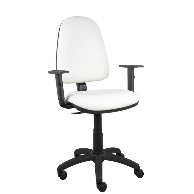 silla-ayna-similpiel-blanco-brazos-regulables