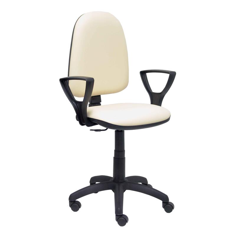 silla-ayna-similpiel-crema-con-brazos