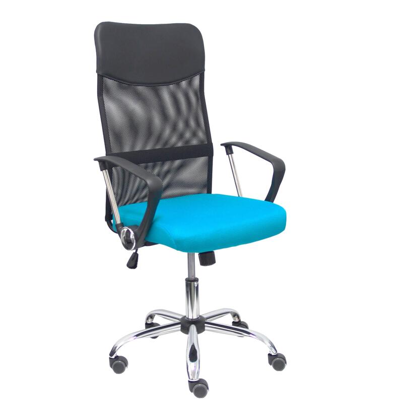 silla-gontar-respaldo-malla-negro-asiento-turquesa