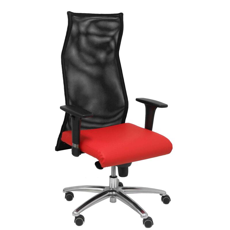 sillon-sahuco-similpiel-rojo