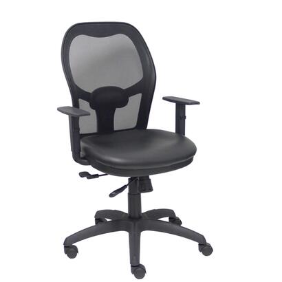 silla-jorquera-malla-negra-asiento-similpiel-negro