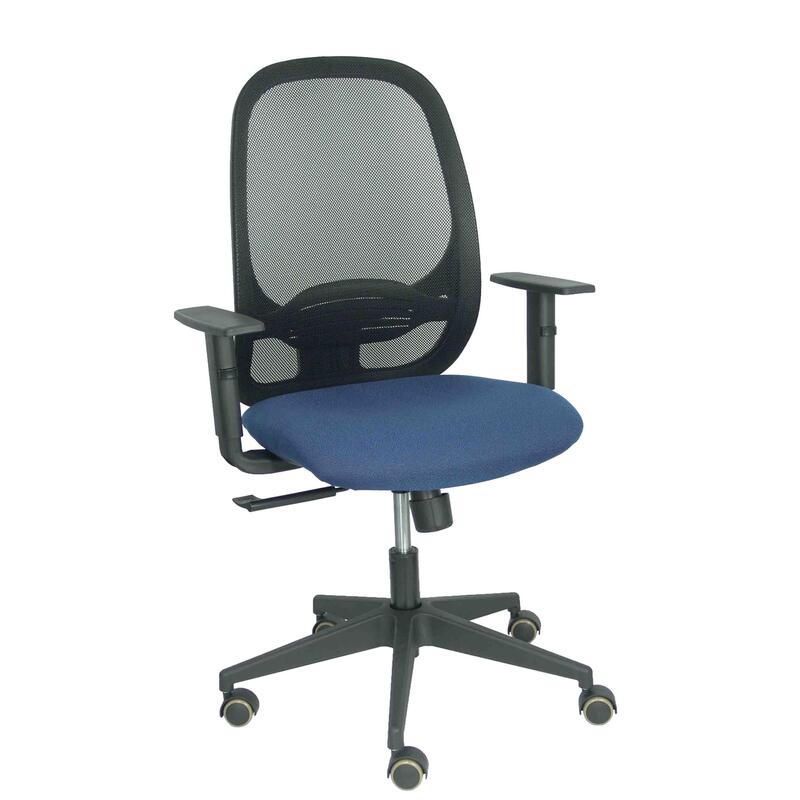 silla-cilanco-negra-malla-negra-asiento-bali-azul