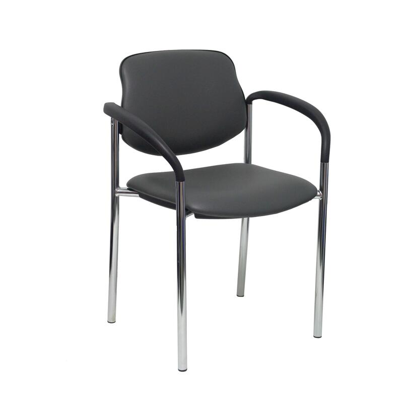 silla-fija-villalgordo-similpiel-gris-oscuro-chasi