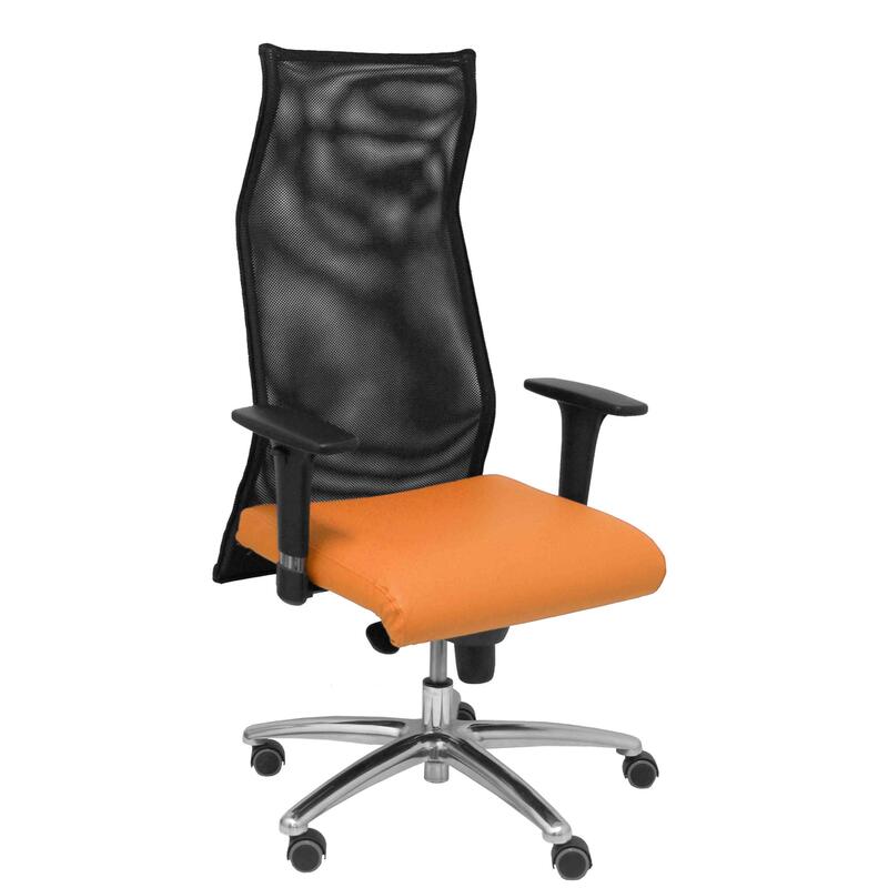 sillon-sahuco-similpiel-naranja