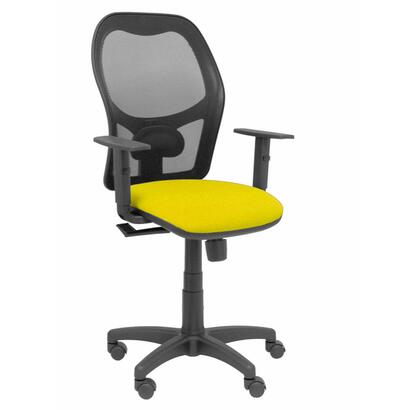 silla-alocen-malla-negra-asiento-bali-amarillo-bra