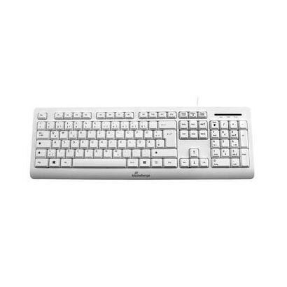 mediarange-mros110-teclado-usb-qwertz-aleman-blanco