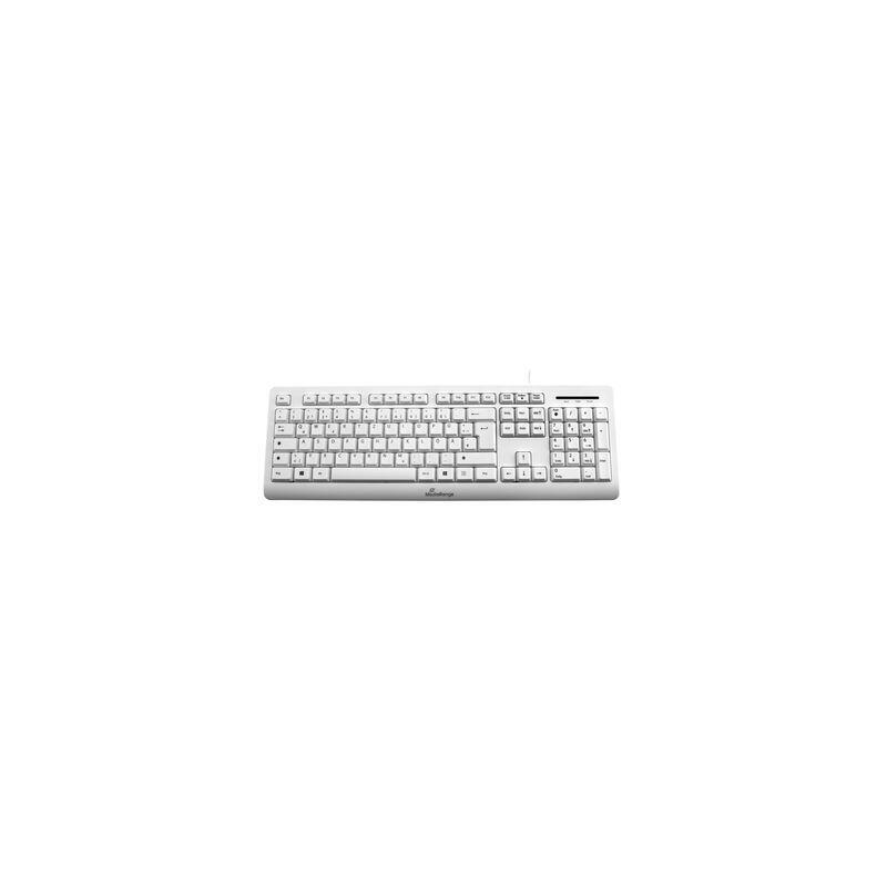 mediarange-mros110-teclado-oficina-usb-qwertz-aleman-blanco