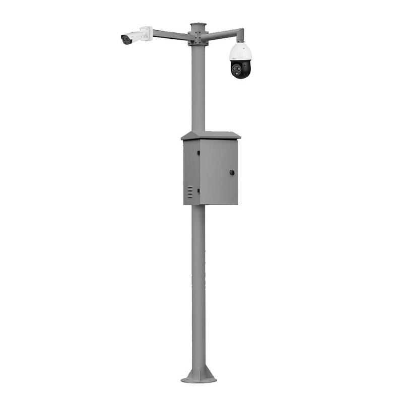 global-kit-baculo-60-gris-baculo-desmontable-de-6m-de-altura-en-acero-galvanizado-de-color-gris-con-soporte-para-camara-y-speed-