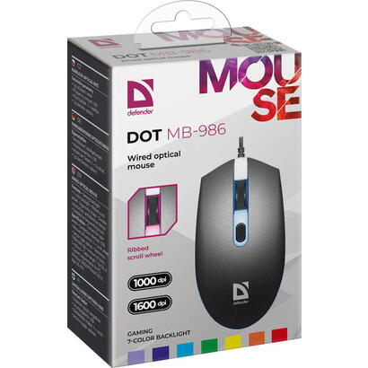 raton-defender-dot-mb-986-optico-7-colores-1000dpi-4p