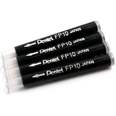 pentel-recambio-brush-fp10-pack-de-4-gfpk3-negro