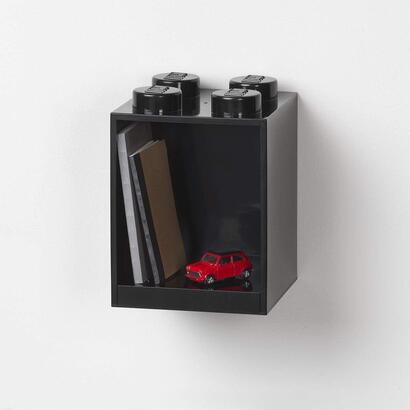 room-copenhagen-estanteria-de-bloques-lego-4-elementos-negro-4-ladrillo