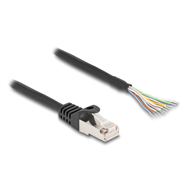 delock-80204-cable-rj50-macho-a-extremos-abiertos-sftp-05-m-negro