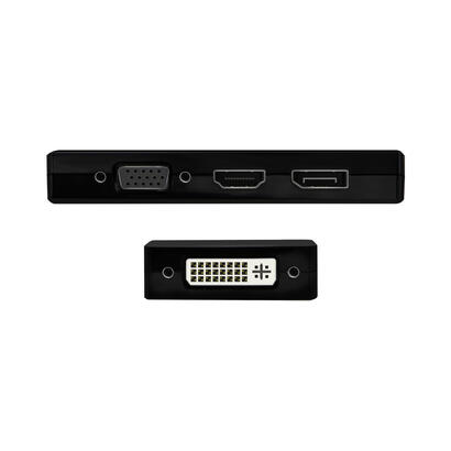 aisens-conversor-usb-c-a-displayport-dvi-hdmi-vga-15cm-negro