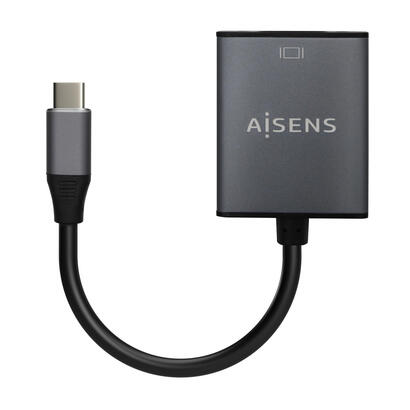 aisens-conversor-aluminio-usb-c-a-vga-usb-cm-hdb15h-15cm-gris