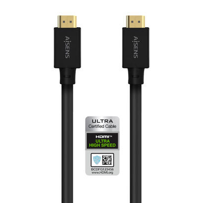 aisens-cable-hdmi-v21-ultra-alta-velocidadhec-8k60hz-48gbps-am-am-5m-negro