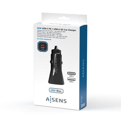 aisens-cargador-de-coche-38w1xusb-c-pd30-20w1xusb-a-qc30-18w-negro