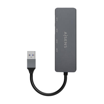 aisens-hub-usb-32-gen1-5g-usb-a-usb-am-2xusb-ch-2xusb-ah-15cm-gris