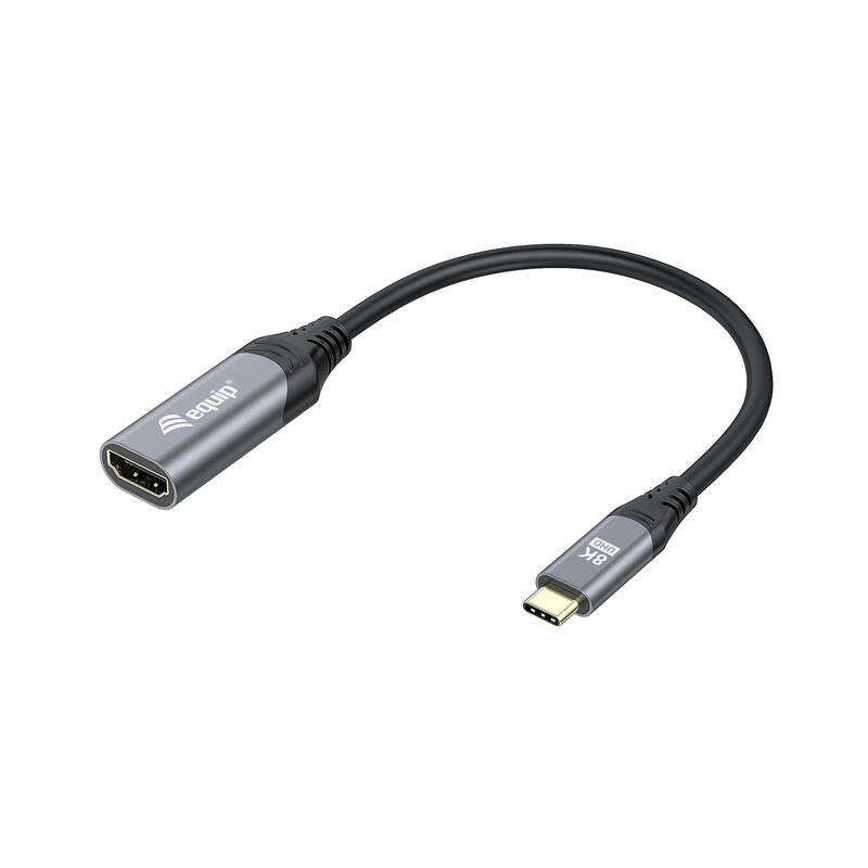 equip-133492-adaptador-usb-c-hdmi-21-8k60hz-015m-negro-gris