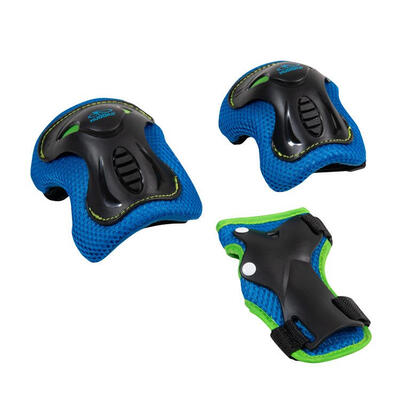 hudora-protector-conjunto-ninos-negroazul-talla-xs-83048