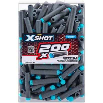zuru-x-shot-paquete-de-200-dardos-de-recarga-dart-blaster-36500