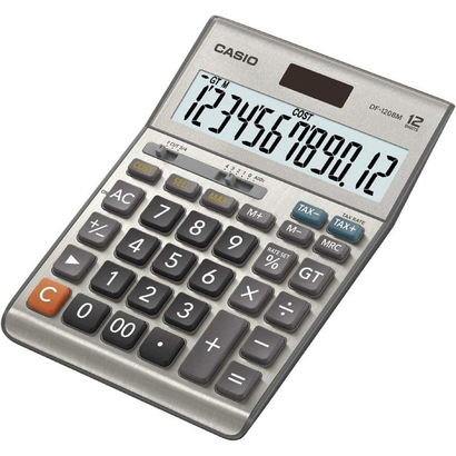calculadora-casio-df-120bm-gris