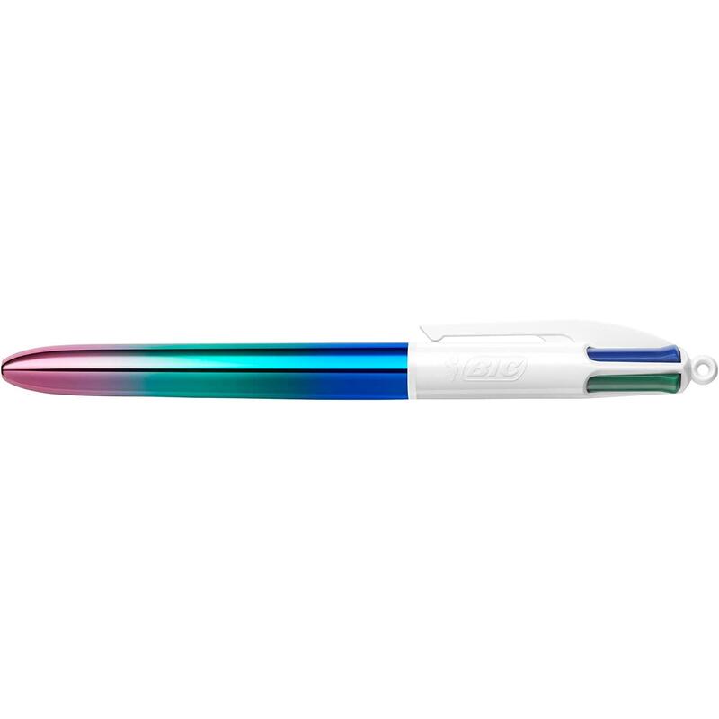 pack-de-12-unidades-bic-4-colours-gradient-boligrafo-de-bola-retractil-punta-media-de-10mm-tinta-con-base-de-aceite-cuerpo-blanc