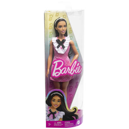 muneca-mattel-barbie-fashionistas-con-cabello-negro-y-vestido-a-cuadros-hjt06