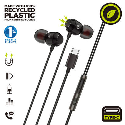 auriculares-muvit-for-charge-estereo-m32-tipo-c-magneticos-negros