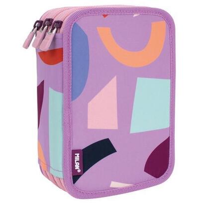 milan-plumier-3-pisos-con-contenido-serie-especial-fun-animals-violeta