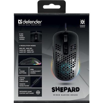 raton-gaming-con-cable-defender-shepard-gm-620l-rgb-7-botones-12800-ppp