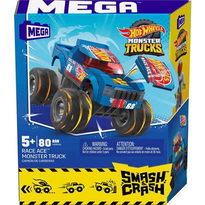mattel-mega-hot-wheels-smash-and-crash-race-ace-monster-truck-hmm49