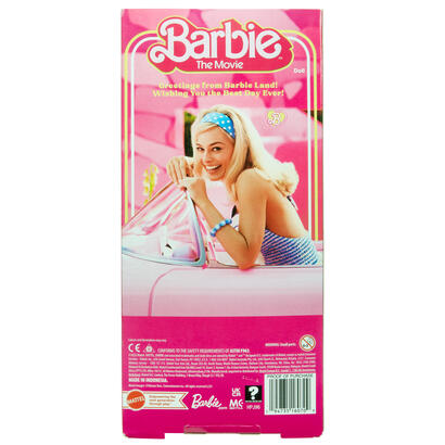 mattel-barbie-signature-the-movie-margot-robbie-als-barbie-muneca-zum-film-im-rosa-blancoen-karo-kleid-figura-hpj96