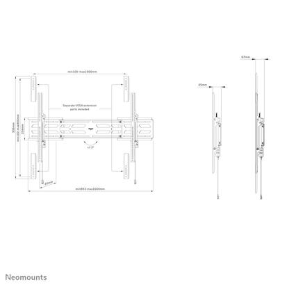 neomounts-by-newstar-select-neomounts-soporte-de-pared-55-110-160kg-negro