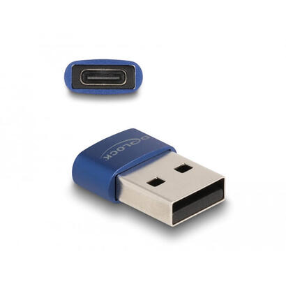 delock-60051-adaptador-usb-20-usb-tipo-a-macho-a-usb-type-c-hembra-azul