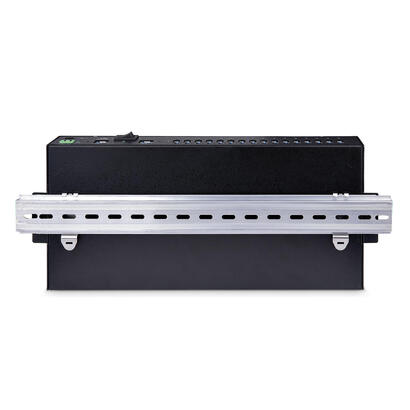 startechcom-hub-ladron-usb-30-5gb-de-16-puertos-industrial-metal-montaje-en-racksuperficiedin-carga-compartida-usb-120w-esd-bloq