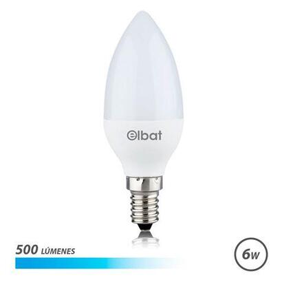 elbat-bombilla-led-c37-6w-500lm-e14-luz-fria-ahorro-de-energia-larga-vida-util-facil-instalacion-color-blanco