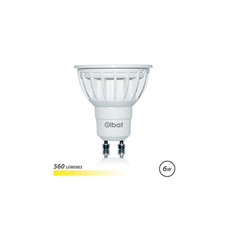 elbat-bombilla-led-gu10-6w-560lm-luz-calida-ahorro-de-energia-larga-vida-util-facil-instalacion-color-blanco-calido