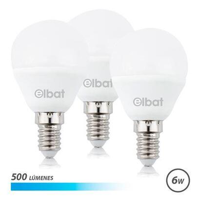 elbat-pack-de-3-bombillas-led-g45-de-6w-500lm-base-e14-luz-fria