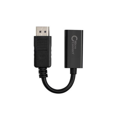 microconnect-dphdmi2-adaptador-de-cable-de-video-005-m-displayport-hdmi-negro