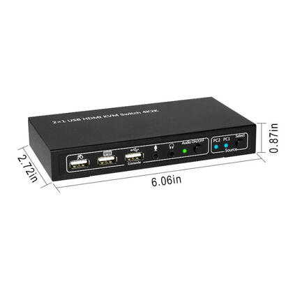 microconnect-mc-hdmi-usbkvm-interruptor-kvm-negro