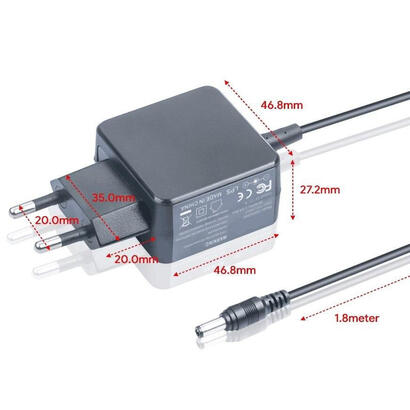 coreparts-mba1397-adaptador-e-inversor-de-corriente-interior-10-w-negro