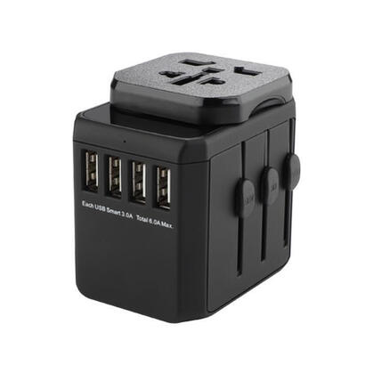 microconnect-mc-traveladapter2-conector-electrico-negro