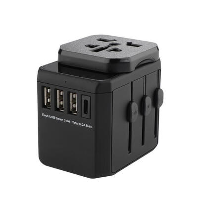 microconnect-mc-traveladapter3-conector-electrico-negro
