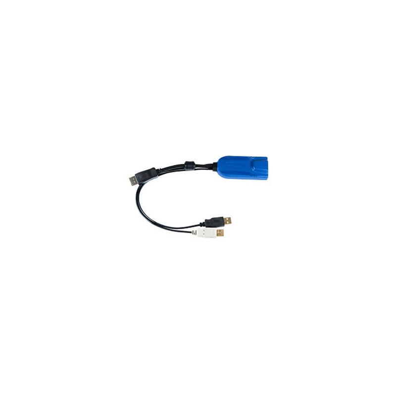raritan-d2cim-dvusb-dp-cable-para-video-teclado-y-raton-kvm-negro-azul