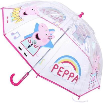 paraguas-manual-poe-burbuja-peppa-pig-pink-talla-45