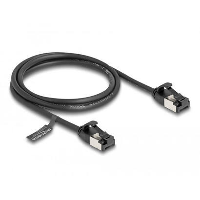 delock-rj45-cable-macho-a-macho-cat81-flexibel-1-m-negro