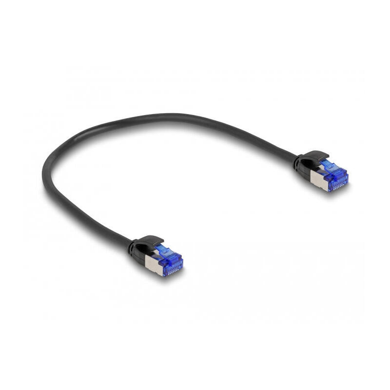 delock-80225-cable-de-red-rj45-cat6a-sftp-slim-025-m-negro