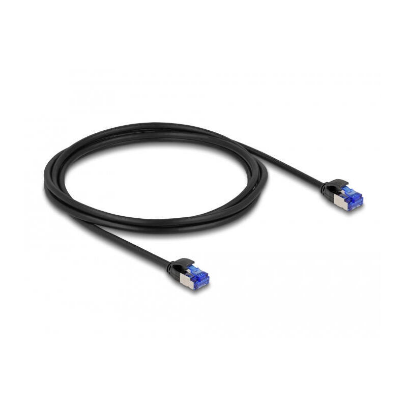 delock-80228-cable-de-red-rj45-cat6a-sftp-slim-2-m-negro