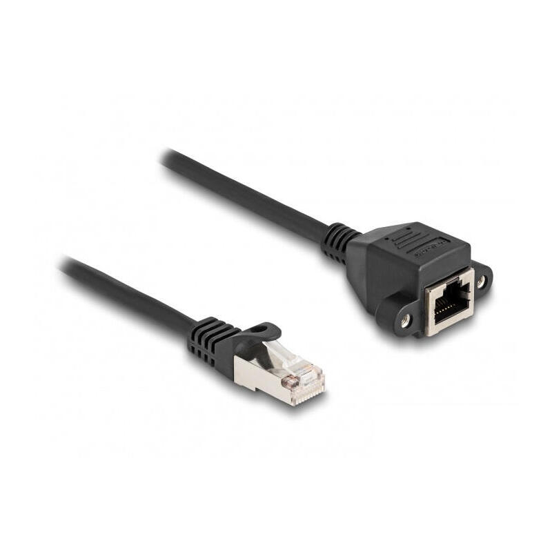 delock-80192-cable-de-extension-rj50-macho-a-hembra-sftp-05-m-negro